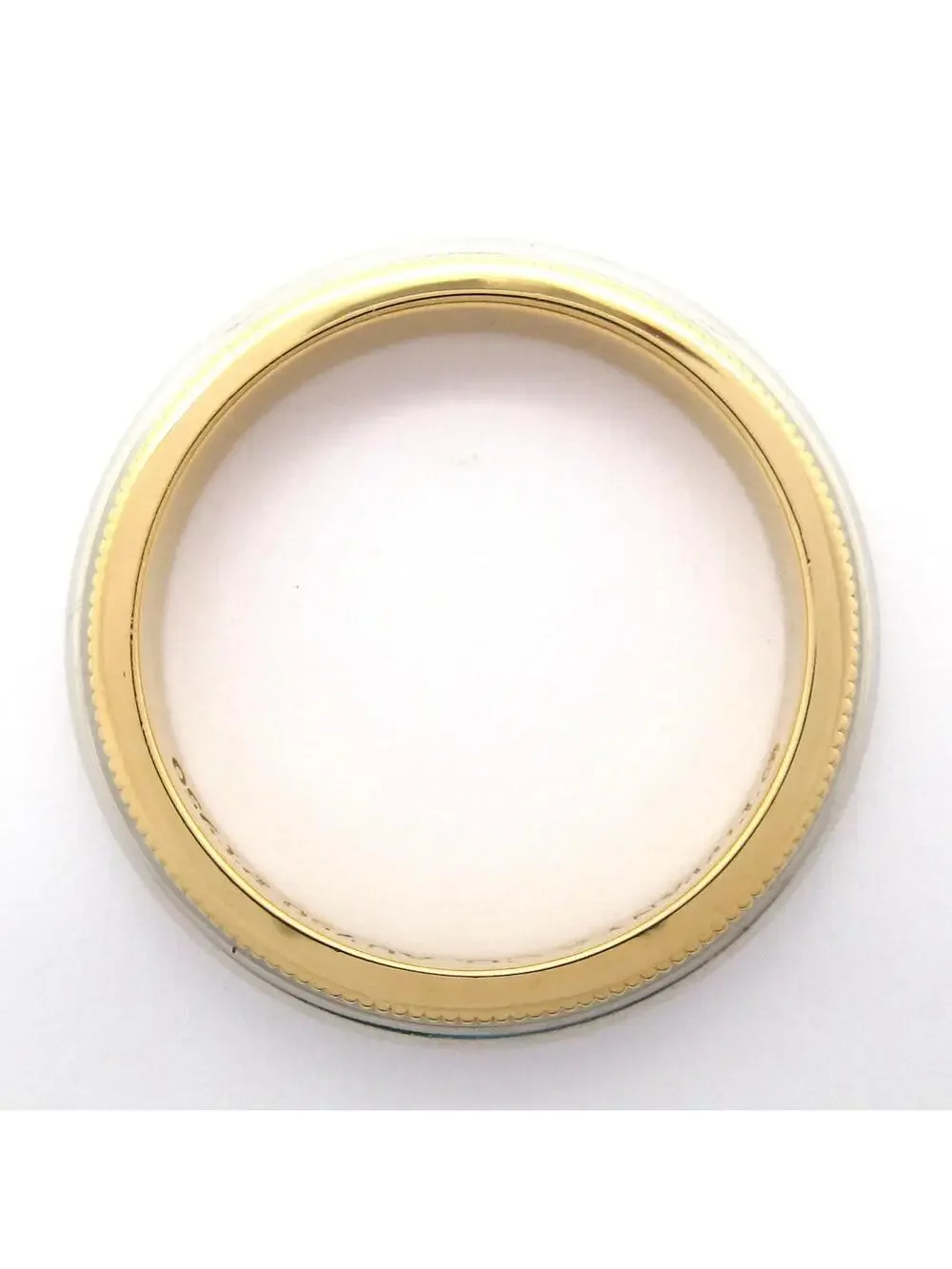 Tiffany&Co. Milgrain Band Ring 18K #298258T15B